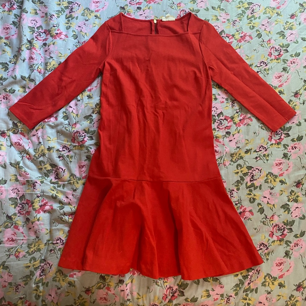 Red dress